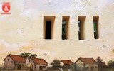 Hoài niệm về làng rau húng Láng trên những bức tường